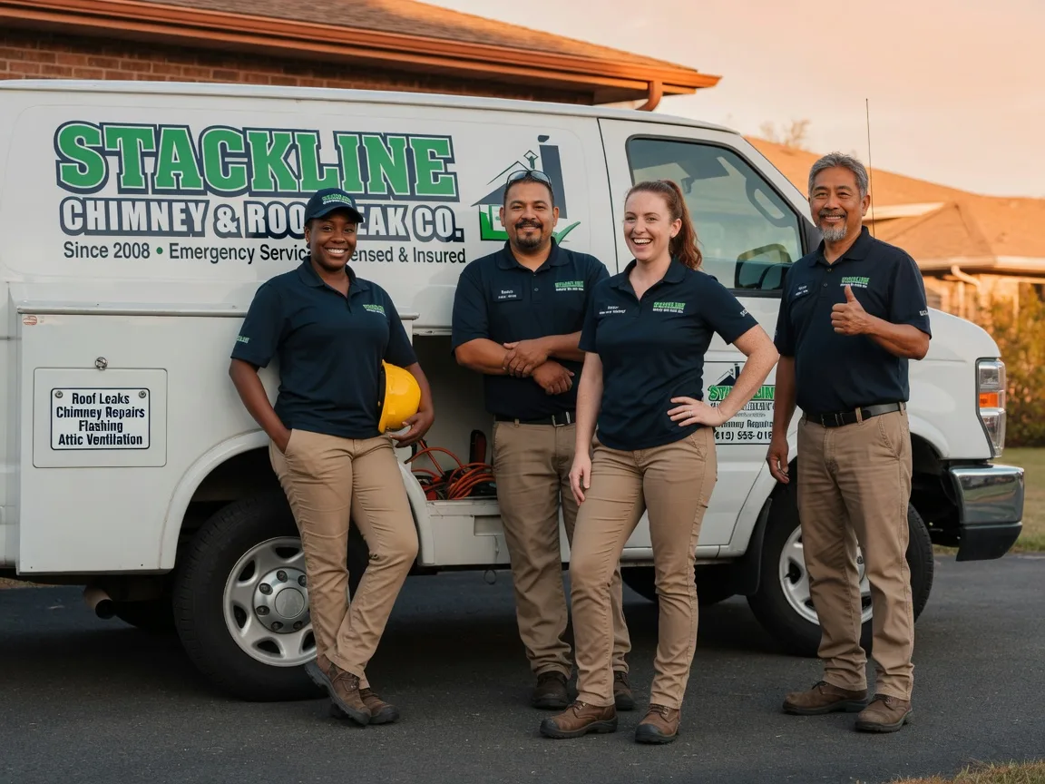 Chimney flashing repair company in Petersburg, TX